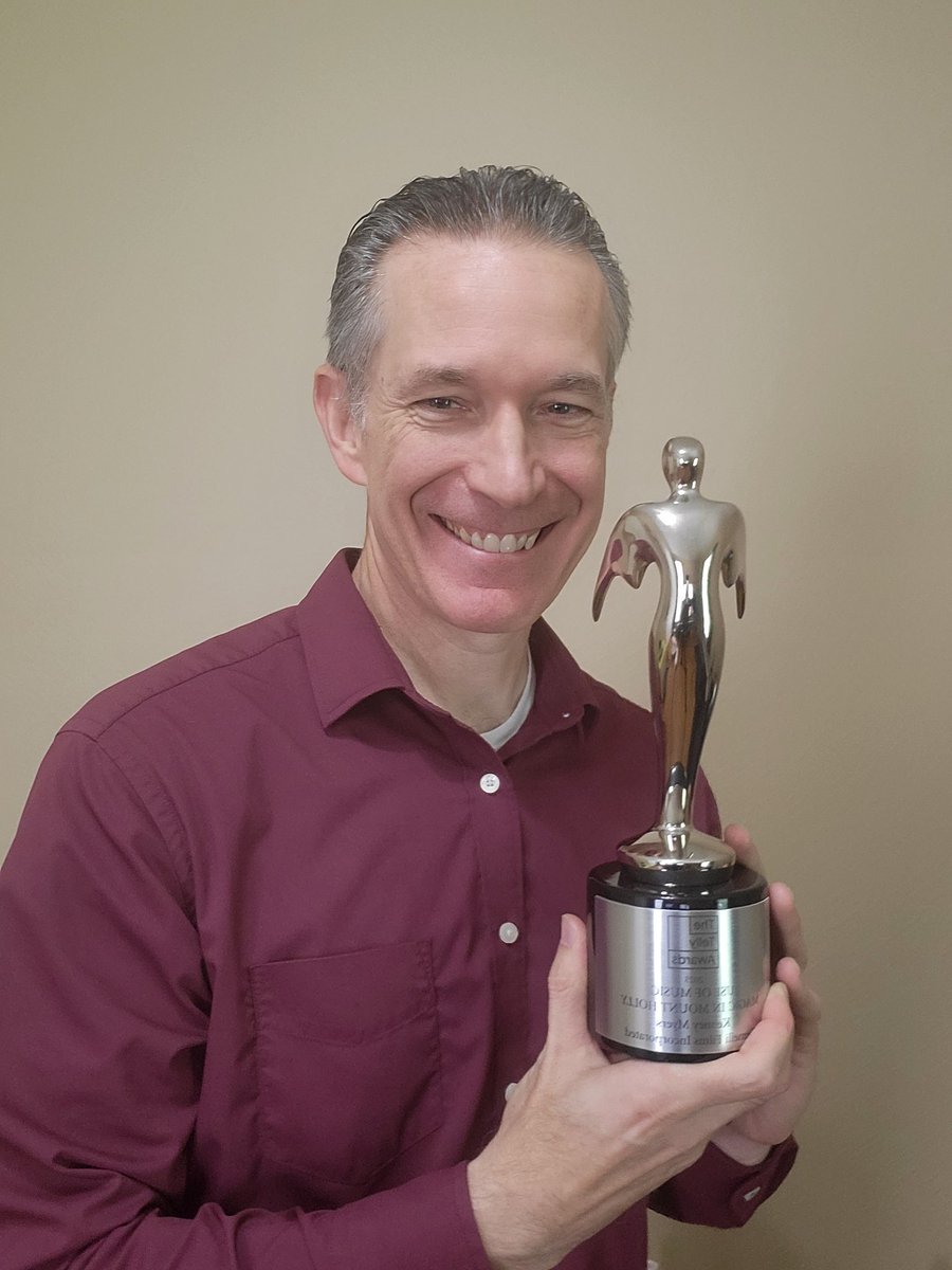 Huge thanks to @CandiceTCain for allowing me to be a part of Magic in Mount Holly @tellyawards win! What an awesome award!