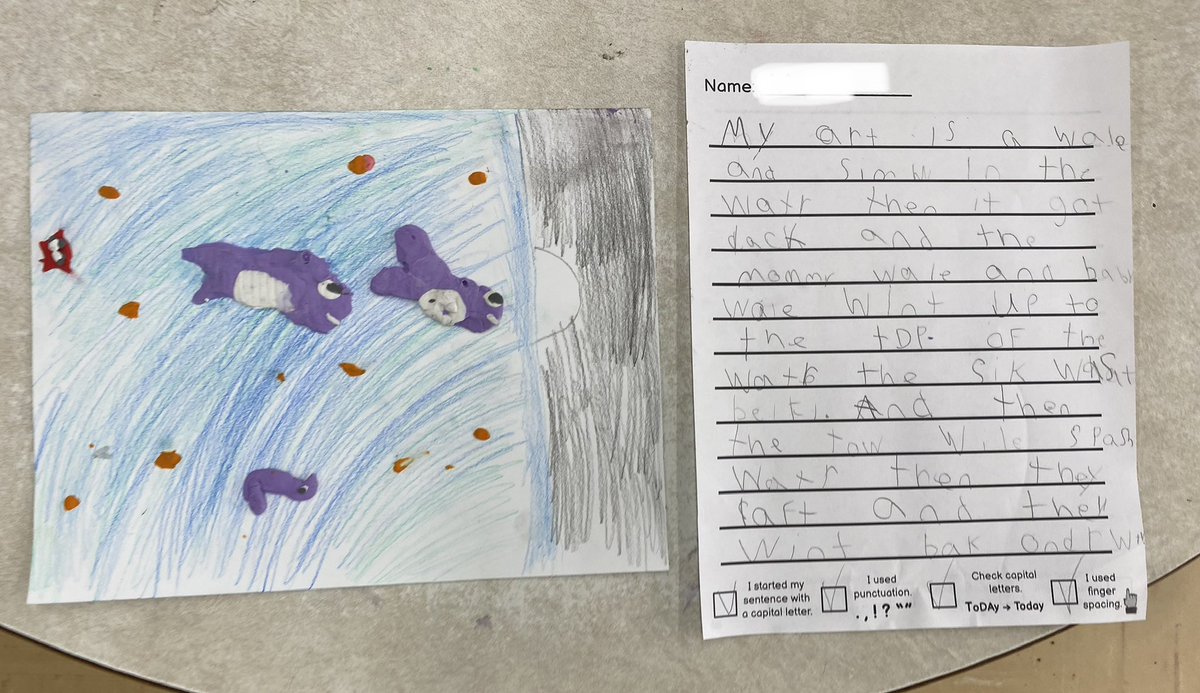 We explored books by author, Barbara Reid and were inspired by her plasticine clay pictures! For writers workshop, students created their own artwork with clay and started to write a story about it! <a href="/BurtonEBES/">Burton Ettinger</a>