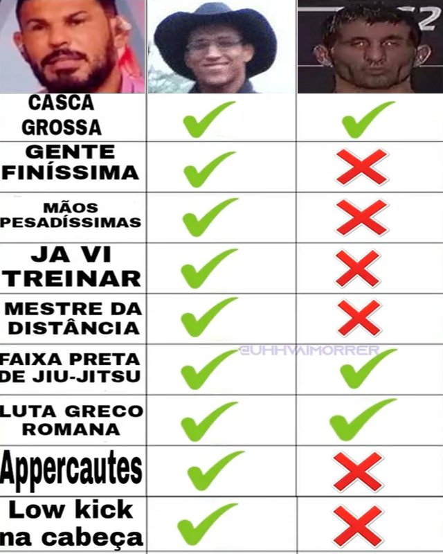 uhhvaimorrer's tweet photo. Estatísticas feitas por profissionais renomados, análise feita sem ser tendenciosa 👏👏👏👏👏👏
#UFC289 #CharlinhoWeek #MMA https://t.co/srwr0DTov3