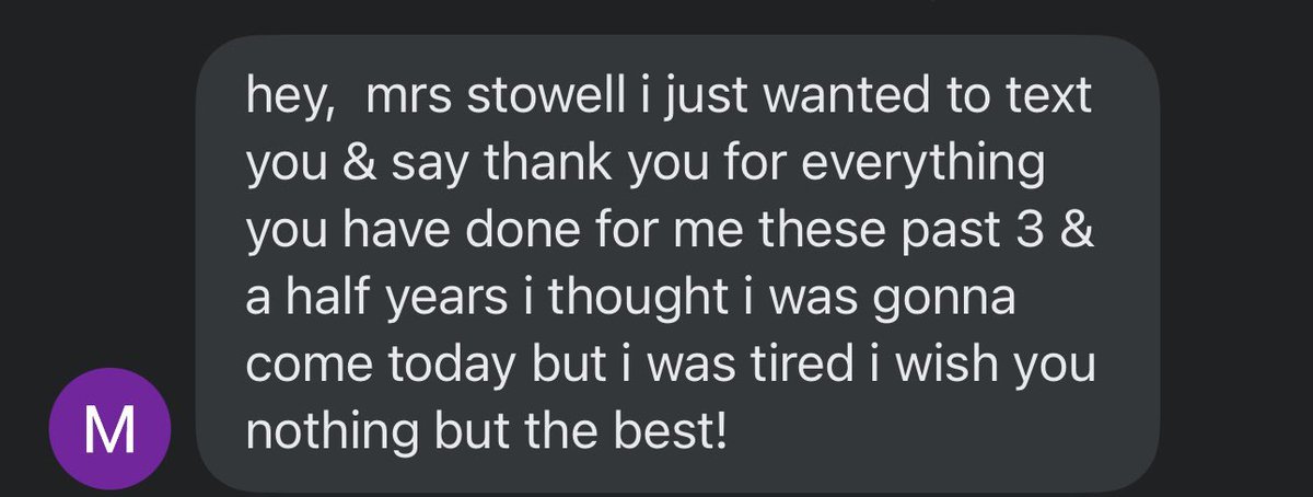 Messages like these from students remind me why I do what I do! ❤️ #OnceADukeAlwaysADuke