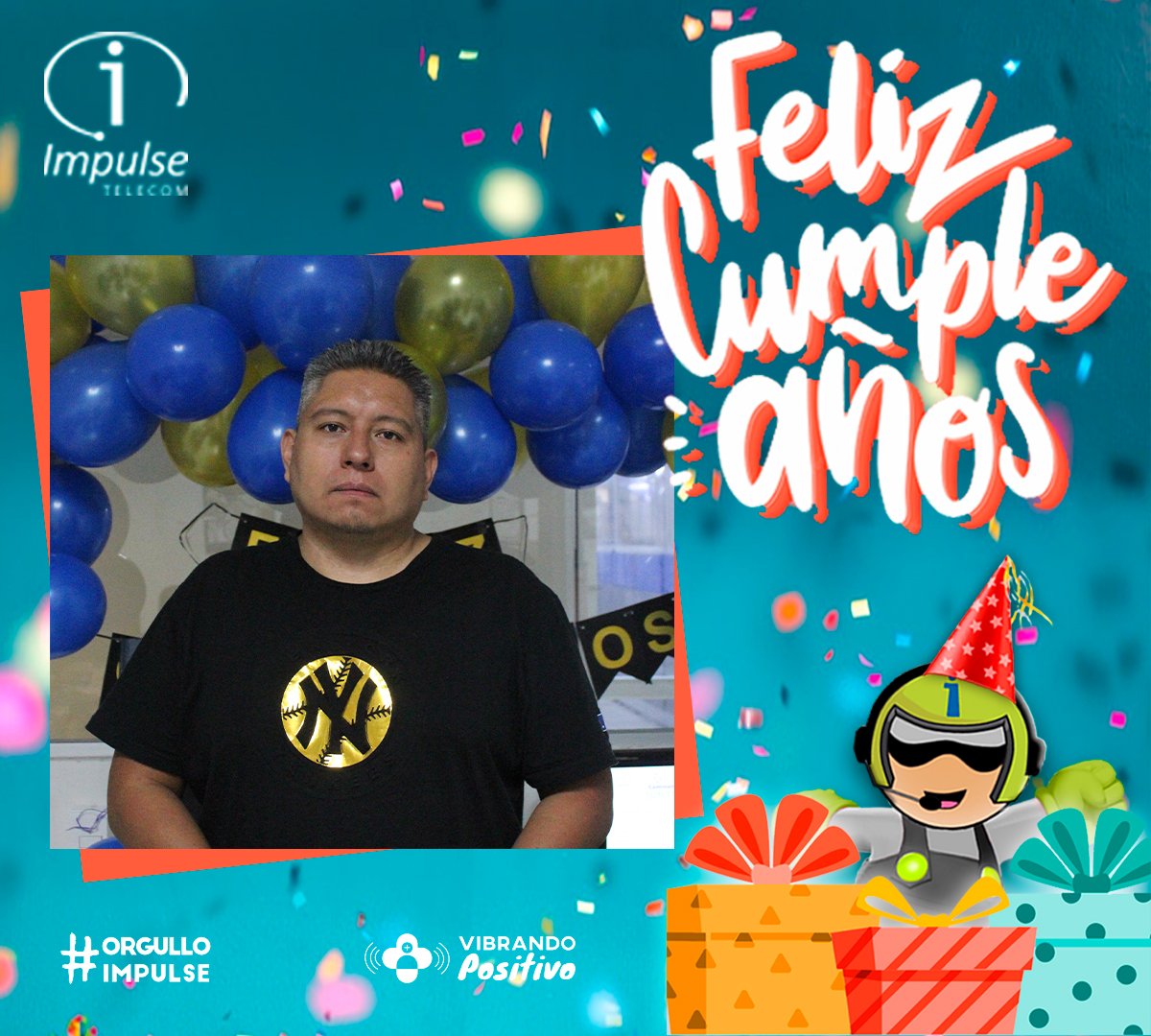 VacantesImpulse's tweet photo. Feliz cumpleaños y un gran abrazo a nuestros compañeros. Les deseamos que tengan un gran día lleno de dicha, felicidad y éxito. 📷📷📷📷📷📷📷📷📷
#Cumpleañeros
#OrgulloImpulse
#Junio https://t.co/dC6Up7fQKW