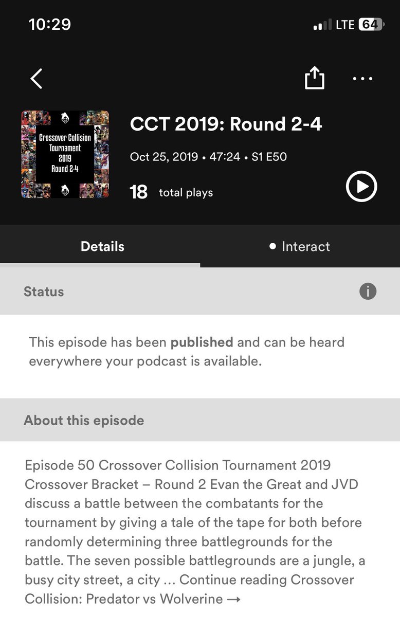 Crossover Collision tweet media