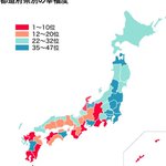 東西で差がハッキリと!？都道府県別幸福度調査!