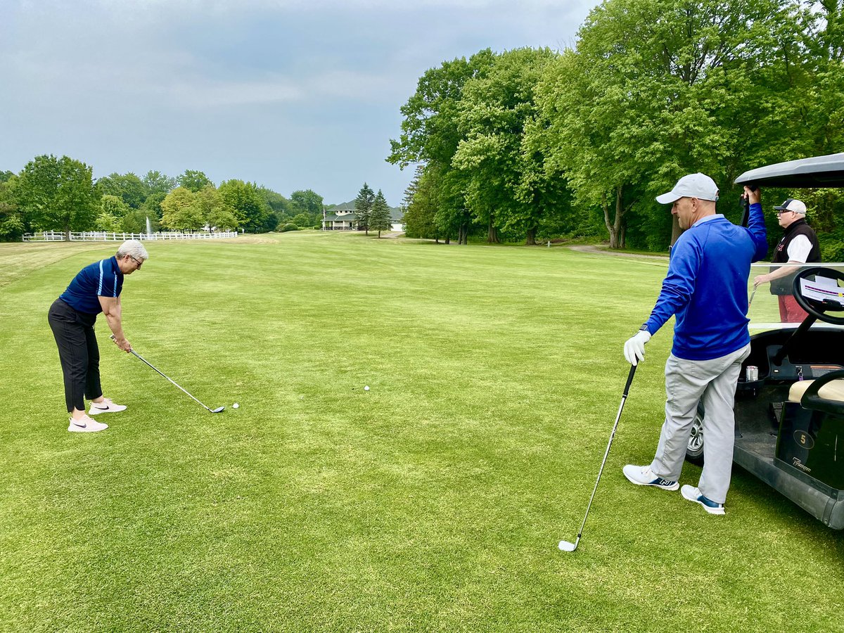 NorthOlmstedGC's tweet photo. We had a fun evening for fellowship with @jointheturn staff, volunteers and members, members of @nohiopga and staff from @ycsports1976 and @accadaptedsports. We were glad so many got to come out and see our course and what we do with The Turn. #changingcourseimprovinglife https://t.co/vZfZRMi5Ta