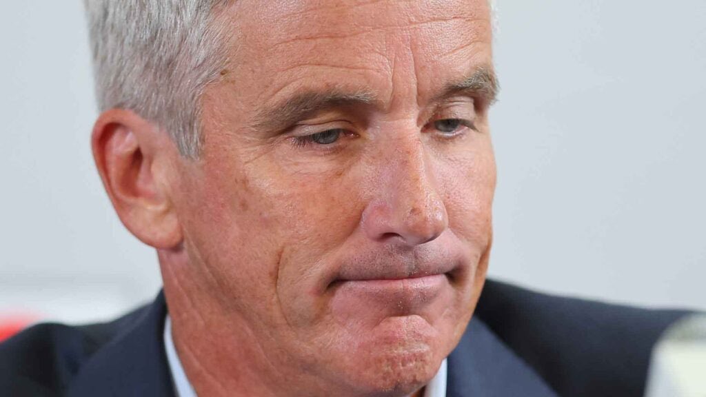 PGA Tour CEO Jay Monahan is coming back to work