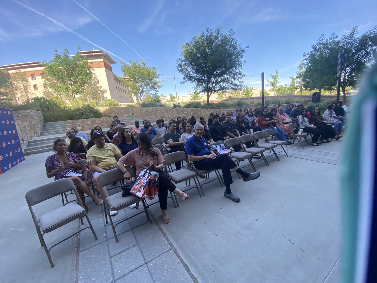 Completion Celebration of health professions at UTEP Minor MINER Camp. Thank you SISD students and parents!!!