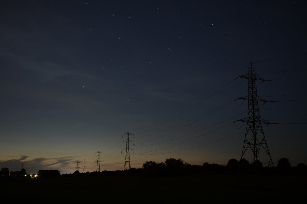 First sighting of Noctilucent Clouds this season over Lancashire