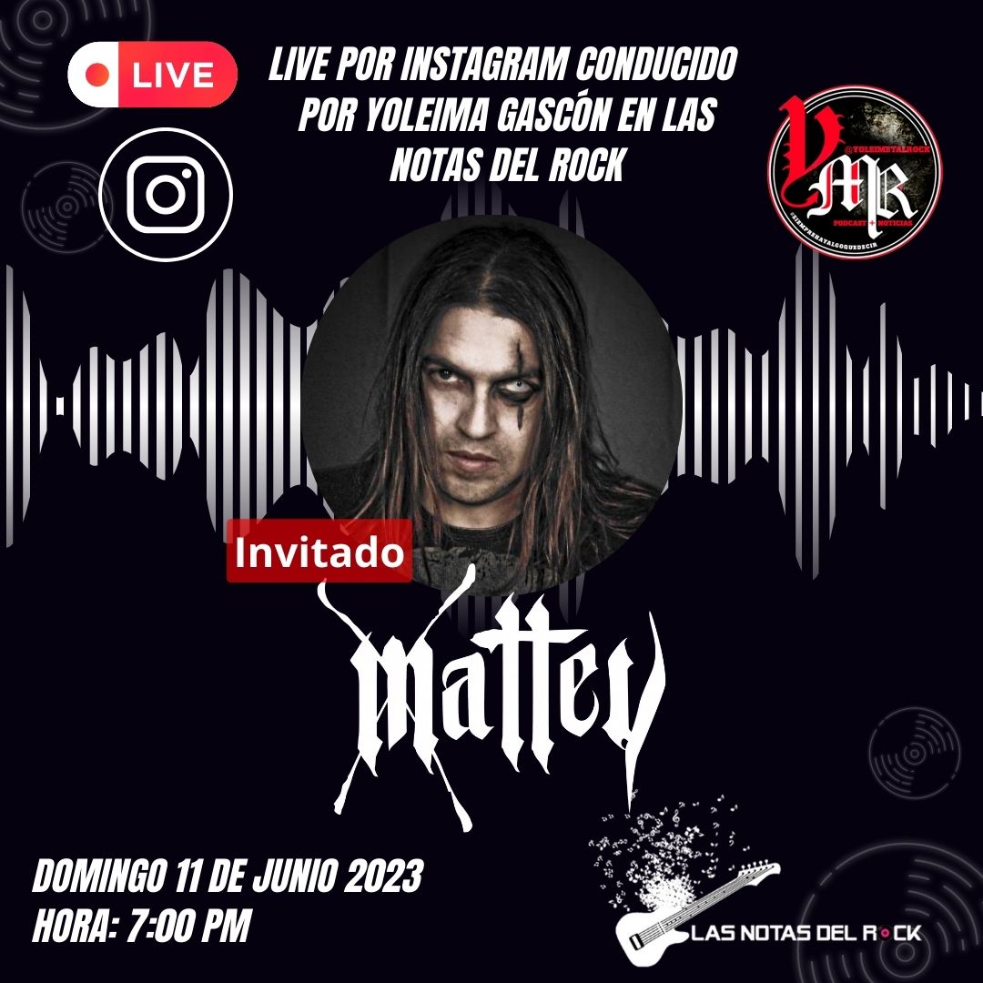 yoleimetalrock's tweet photo. LAS NOTAS DEL ROCK
Rockeros la invitación es para el domingo 11 de junio de 2023 por el Live de Instagram @yoleimetalrock
Hora: 7:00 pm
Músico invitado:
@alexxmattey
@AlexisMattey1
#LasNotasDelRock
#charlasrock
#streaming
#liveinstagram
#alexismattey
#metal
#rock
#Músicos https://t.co/GDwZqSb8jy