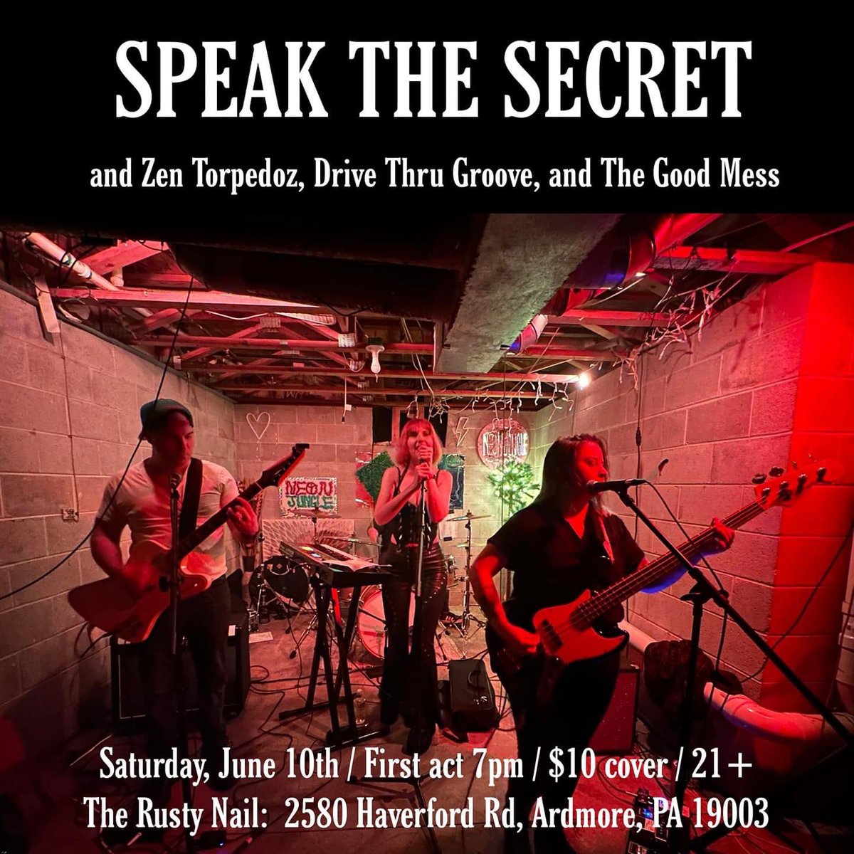 Speak the Secret (@speaksecretband) on Twitter photo 