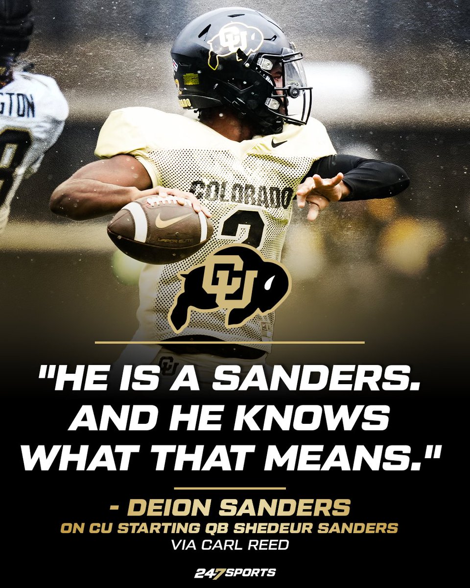 247Sports on Twitter "Big expectations for ShedeurSanders but he puts