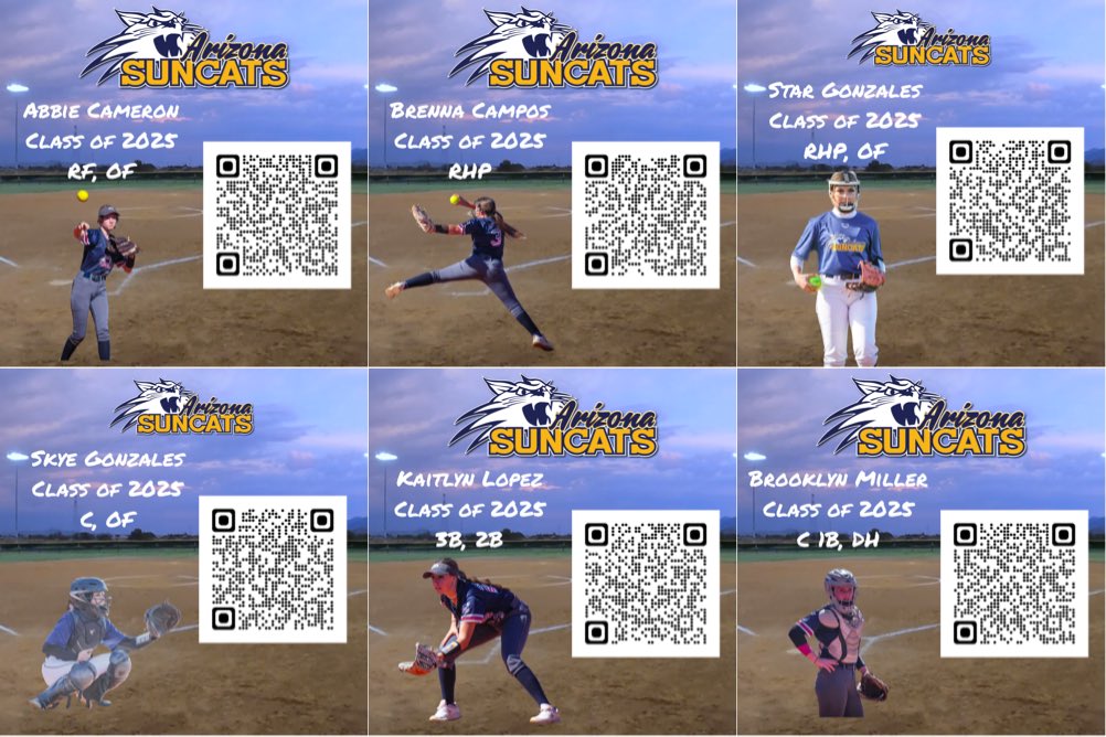 arizonasuncats's tweet photo. Our 18s summer roster for class of 2025 https://t.co/0X4waYzOzP