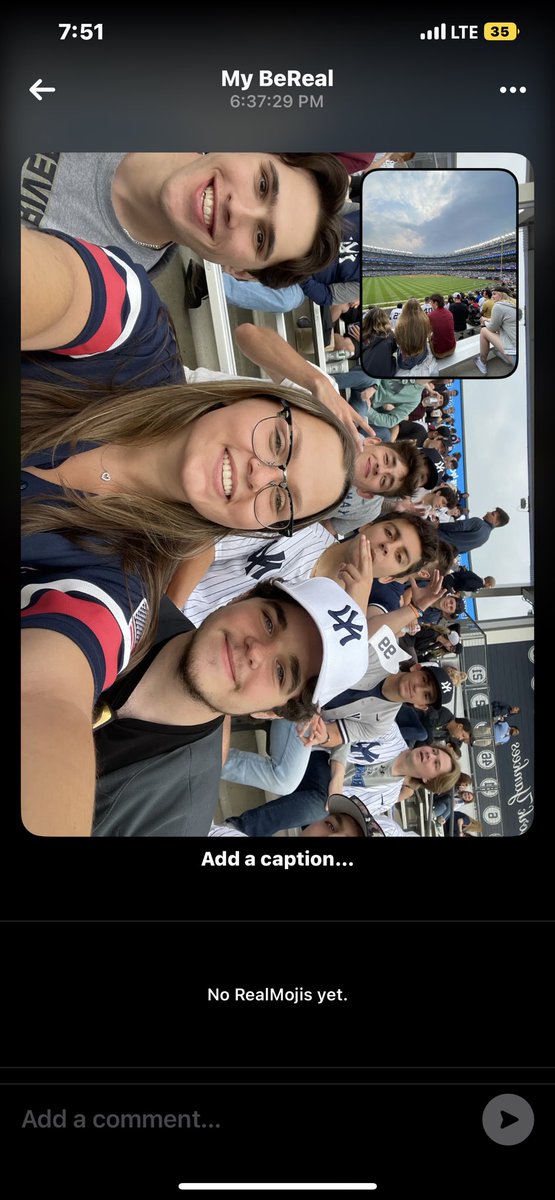 minimooney22's tweet photo. #RepBX #yankee #BeReal https://t.co/1Ekqjf7KDV