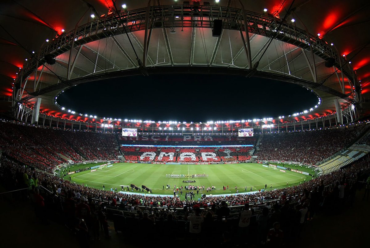 Flamengo's tweet image. NADA VAI NOS SEPARAR! ❤🖤

📸 Paula Reis / CRF
#FLAxRAC #VamosFlamengo