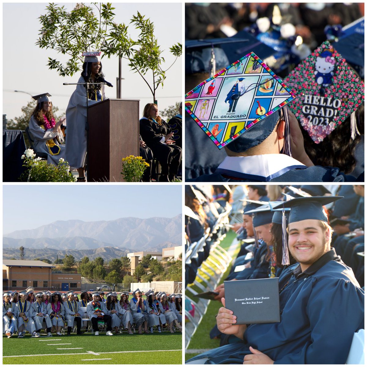 Congratulations @GlenView_HS & @21Century_Learn #Classof2023! You did it! 🎓 We are very proud of you and wish you all the best in your future! 💫#BeaumontUSD #GoFirst #HomeSchoolCommunity💫