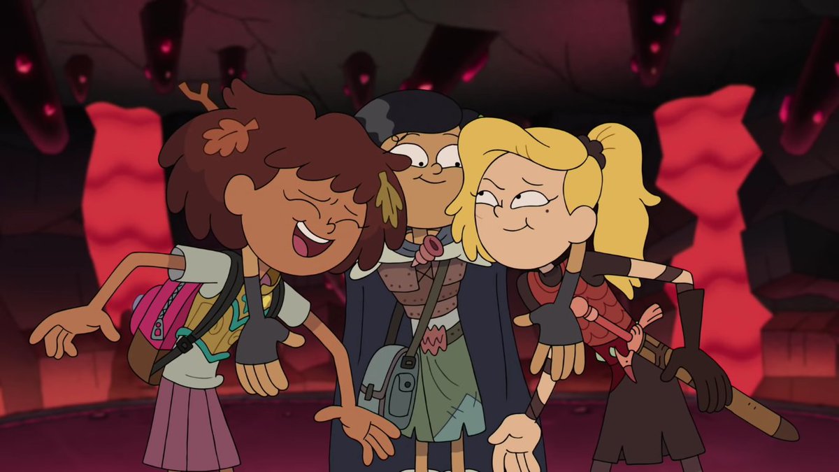 Happy #NationalBestFriendsDay everyone!

#Amphibia #AnneBoonchuy #SashaWaybright #MarcyWu #SprigPlantar #Spranne #Sashannarcy #Sashanne #Marcanne