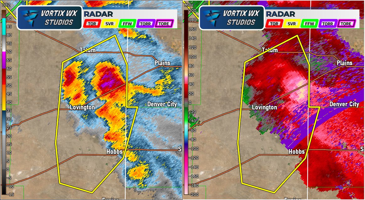 Vortix on Twitter "You don't see this everyday. A severe tstorm's