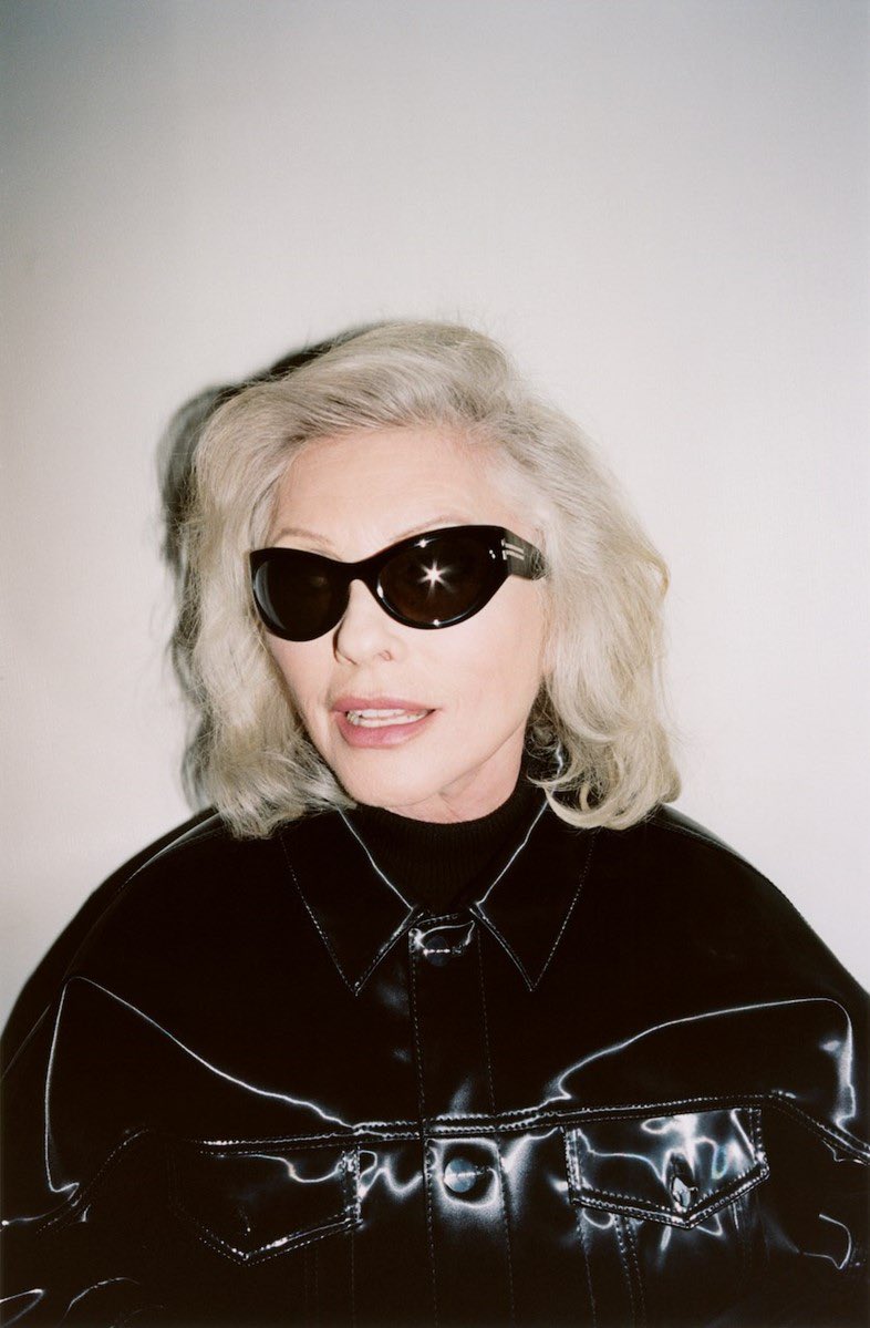 bestofdebbie's tweet photo. Debbie Harry photographed by Chris Rhodes for Marc Jacobs St Marc Campaign, 2023. https://t.co/5xQlRX46Rk