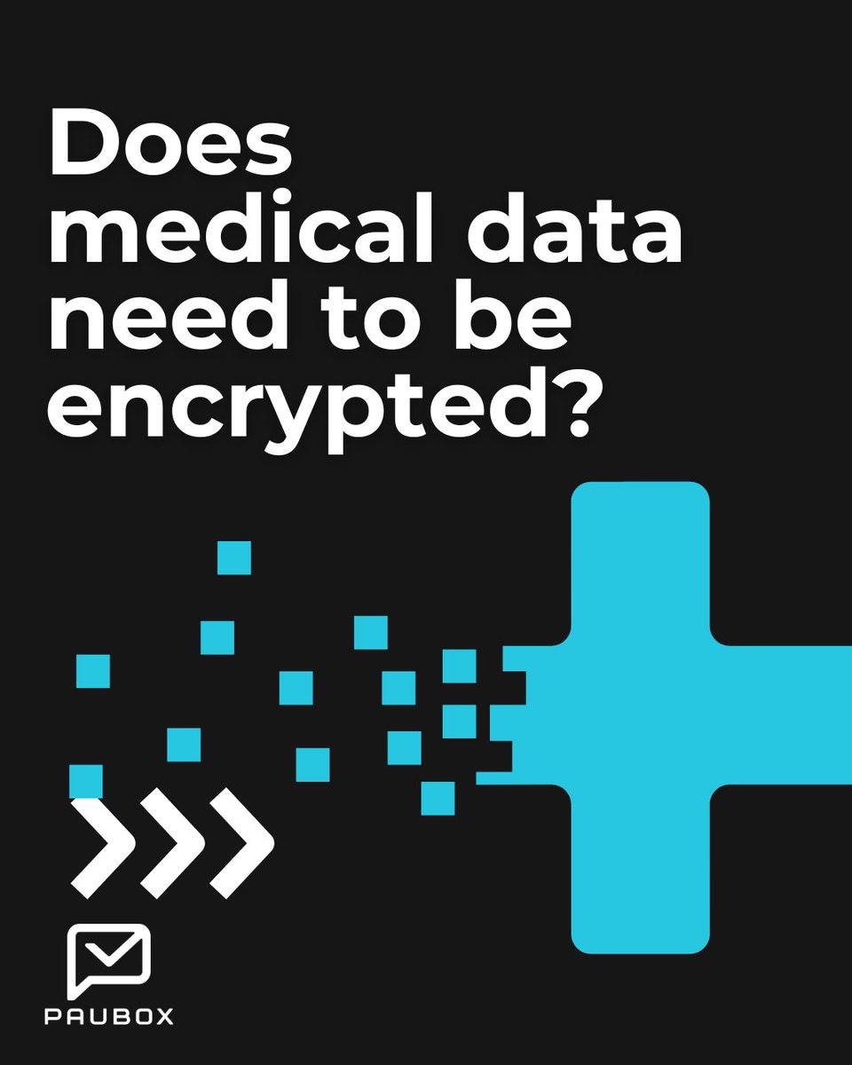 PauboxHQ's tweet image. Discover why encryption is vital for safeguarding sensitive patient information and ensuring HIPAA compliance. Stay ahead of data breaches and protect your patients' privacy. hubs.ly/Q01SBLsX0 #HIPAACompliance #DataSecurity #EncryptionMatters