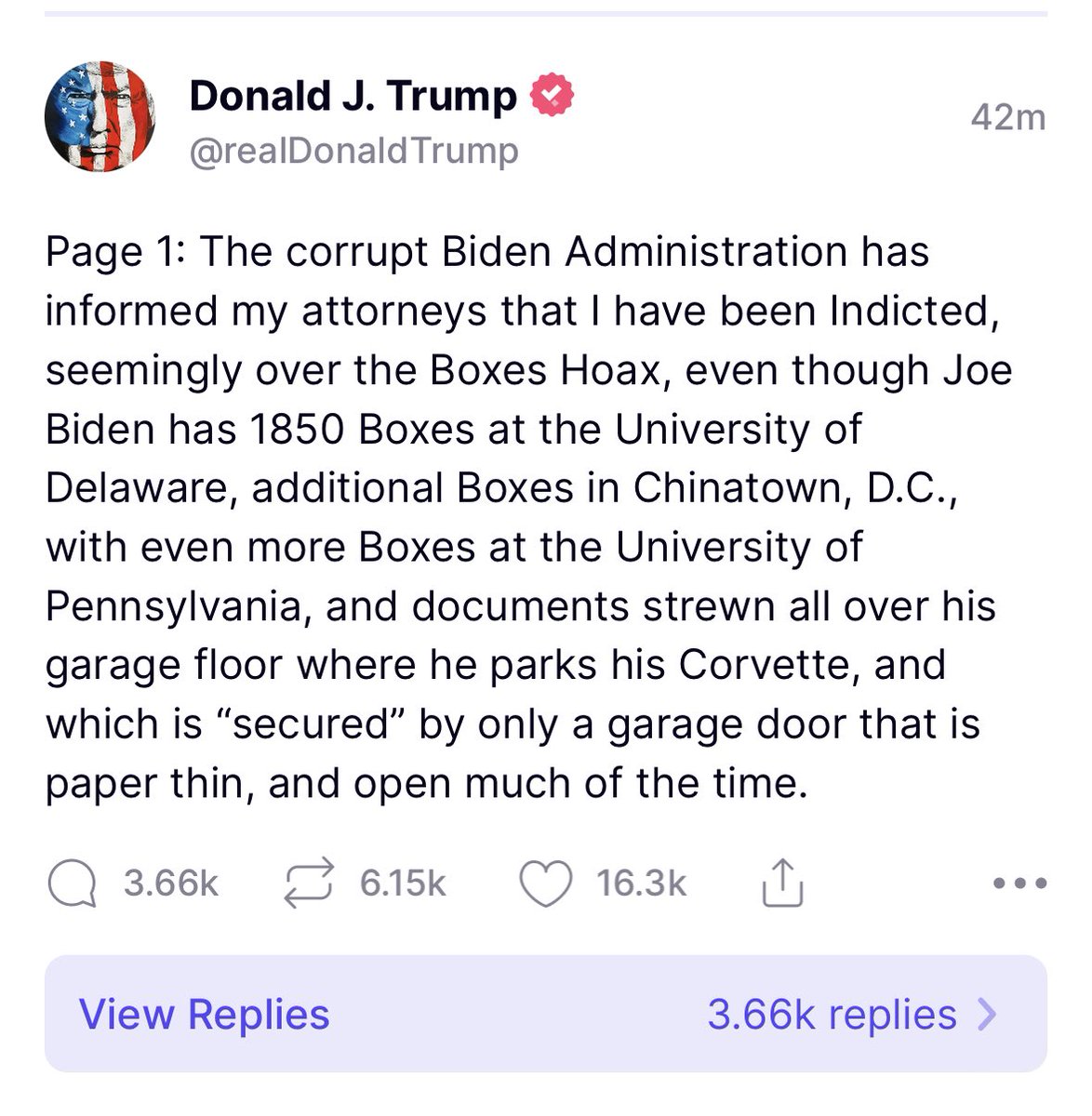 DavisOpinions's tweet image. #TwoSystemsOfJustice
#DefendTrump
#Trump2024