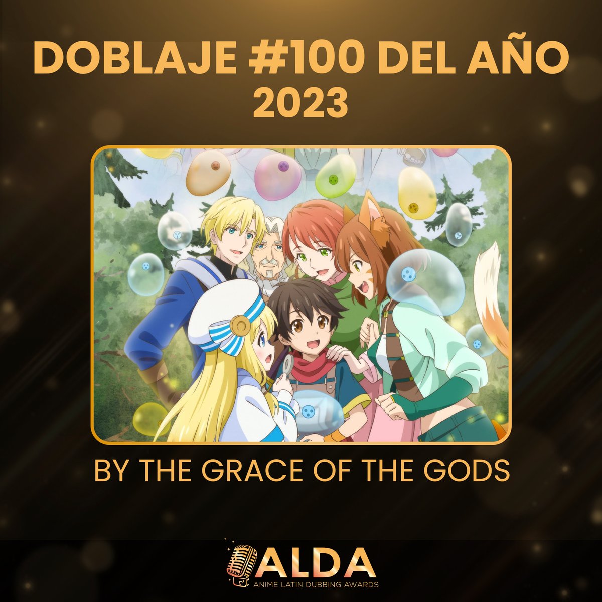 ALDA Awards (@alda_awards) on Twitter photo ⭐️Hoy (08/06) se estrenó el doblaje de la primera temporada de "By the Grace of the Gods" en #Cruncryroll bajo la dirección de <a href="/cronikMBB/">Ernesto Cronik Beatboxer</a>
🔸Este anime es el #100 en serialización del año✨
#doblajelatino #anime ⭐️Hoy (08/06) se estrenó el doblaje de la primera temporada de "By the Grace of the Gods" en #Cruncryroll bajo la dirección de <a href="/cronikMBB/">Ernesto Cronik Beatboxer</a>
🔸Este anime es el #100 en serialización del año✨
#doblajelatino #anime