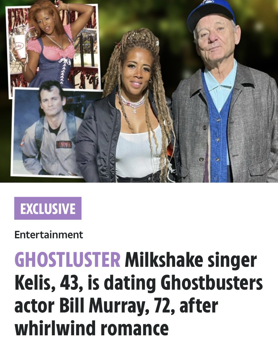 Bill Murray and Kelis Are Reportedly Dating (via @TMZ)