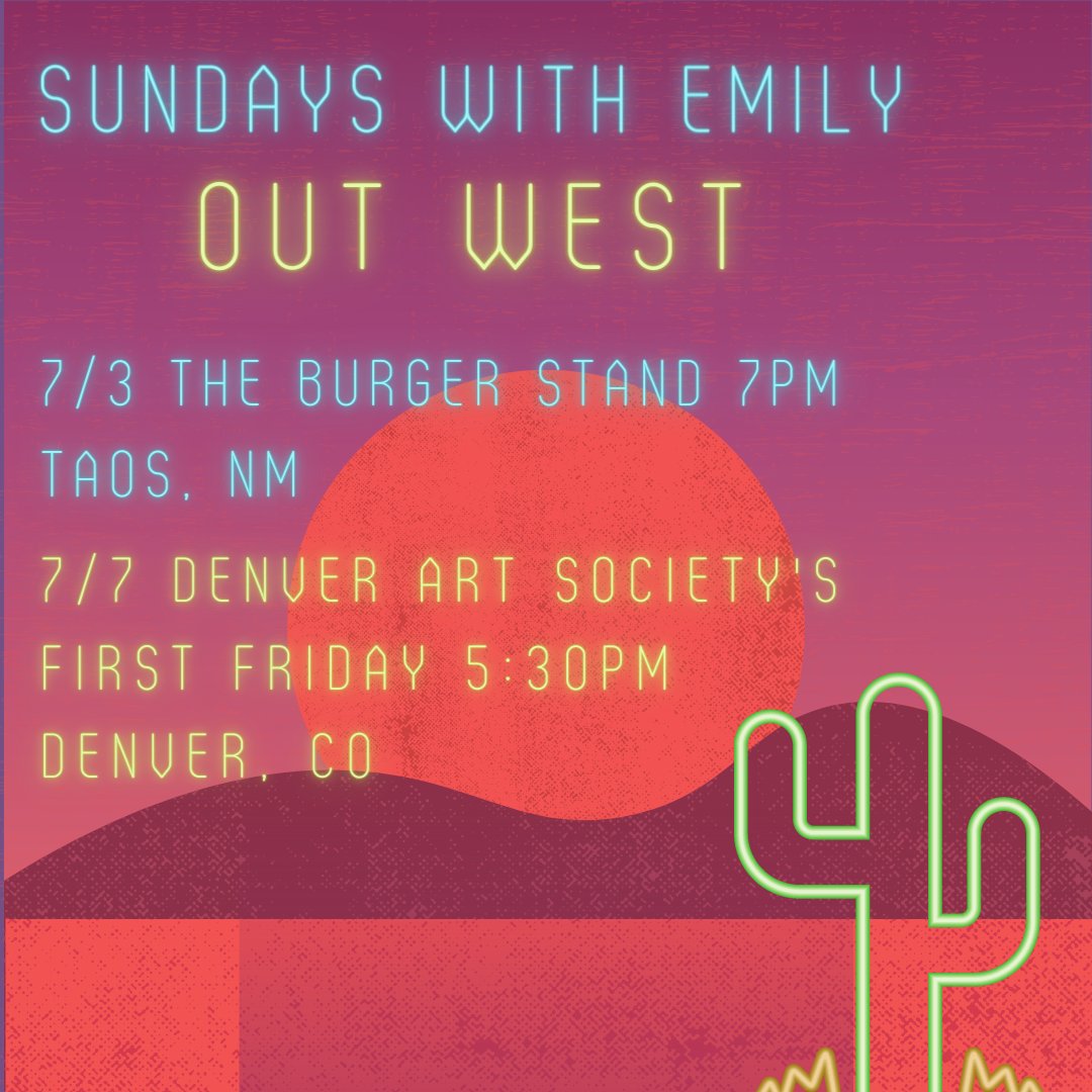 Would you help me out?! Like, share and spread the word! Even better, if you're in or around Taos or Denver in early July, come say hi!

#taos #newmexico #denver #colorado #denverartsociety #theburgerstand #taosalehouse #livemusic #singersongwriter #90ssongs #originalmusic