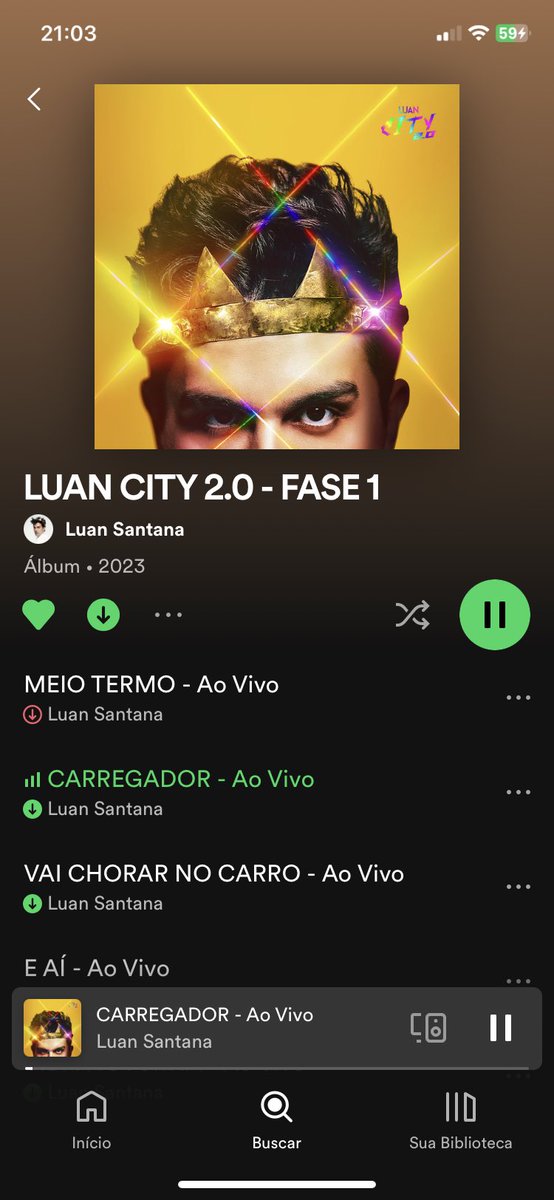 O que eu fiz pra você Spotify? 

OUÇA MEIO TERMO