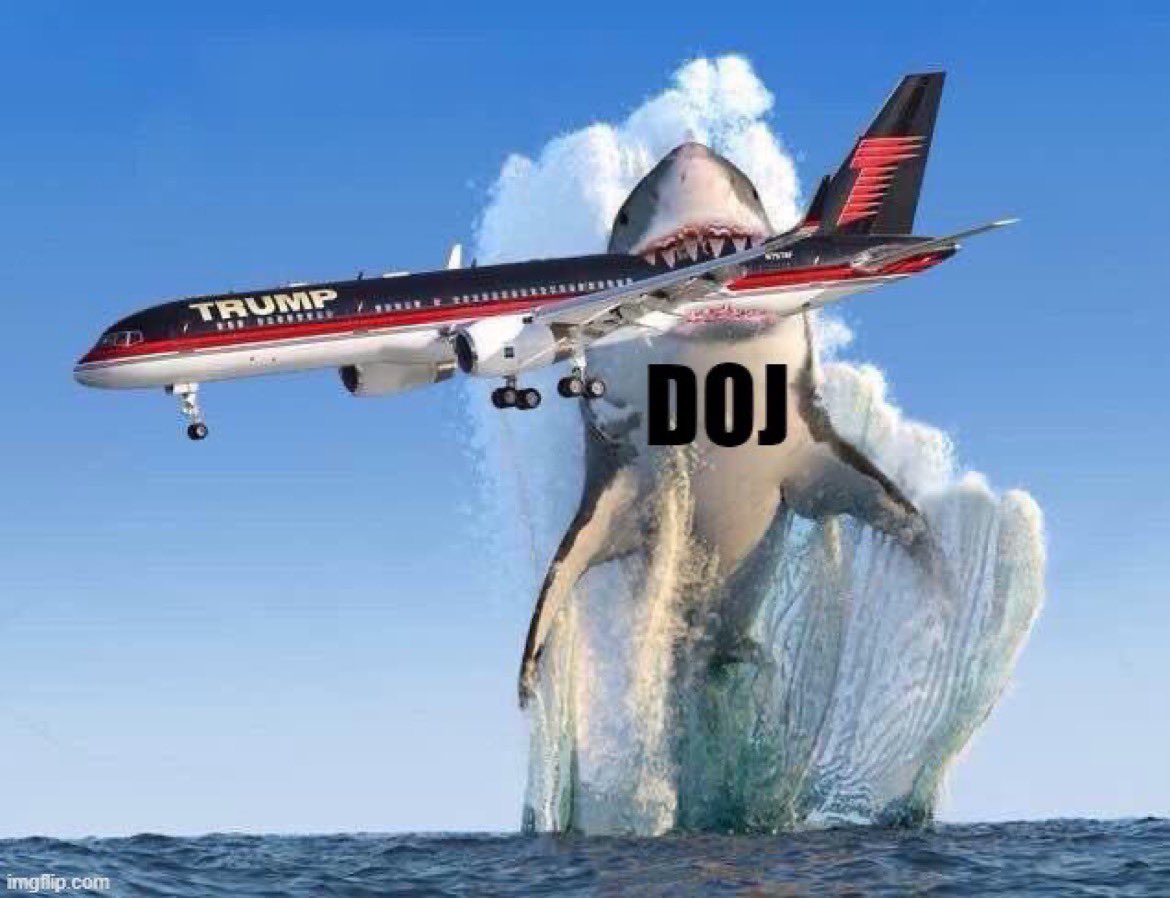 Donald, 'I'm innocent' Trump has been FEDERALLY indicted by Jack Smith on the classified documents case in Florida! 
He's gonna need a bigger boat...
or plane. 
#DemVoice1  #FreshResist