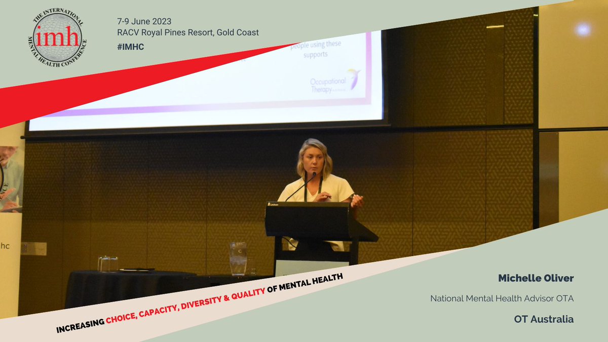 anzmha's tweet image. To support the OT profession, @otaust have developed the OTA mental health strategy which intends to deliver:

• greater workforce support &amp;amp; career pathways
• increased awareness of OT MH capability
• improved stakeholder &amp;amp; consumer relationships &amp;amp; advocacy
#IMHC