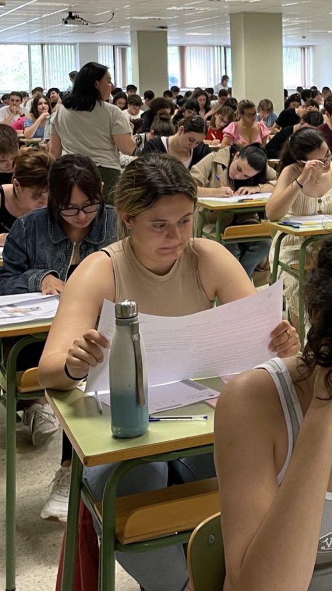 yo en el examen de historia