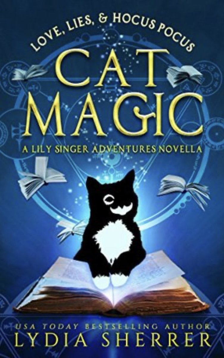 AHolstedt's tweet image. #40 was another installment in the Love, Lies, &amp;amp; Hocus Pocus series-Cat Magic. A fun introduction into the mind of Sir Edgar Allen Kipling #AngelaReads2023 #ReadSomething