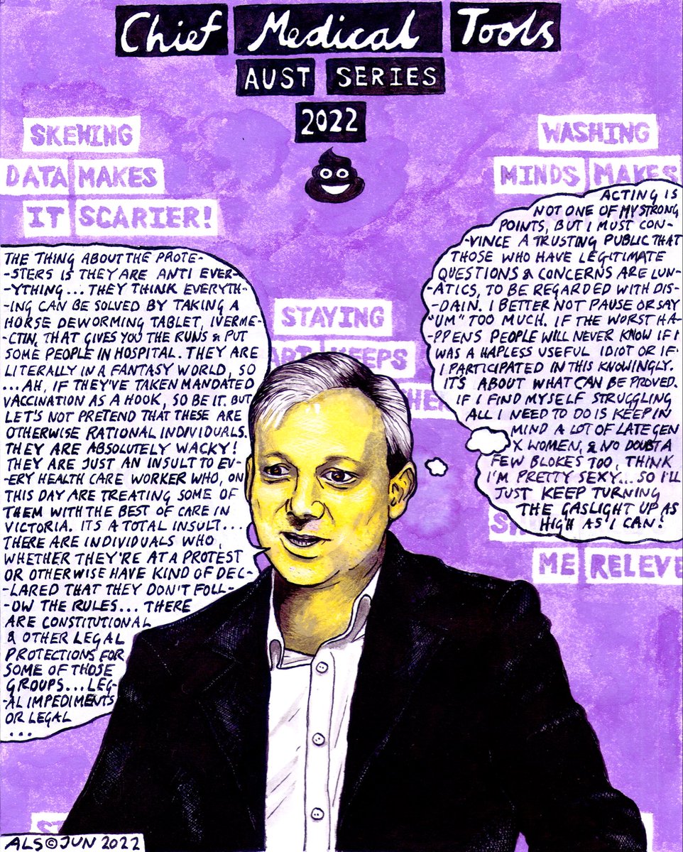 SALAustNZ's tweet photo. Today I’ll share my illustration of Sutton gaslighting &amp; putting down the public. It’s from around this time last year.

#SlugBoy #Scamdemic #DemocidalGovernment https://t.co/tvyOyHK0Ur