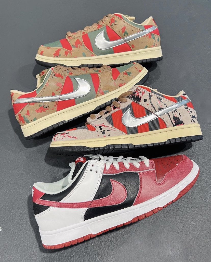 Nike Dunk Low Pro SB 'Jason Vorhees' Right Shoe Sample