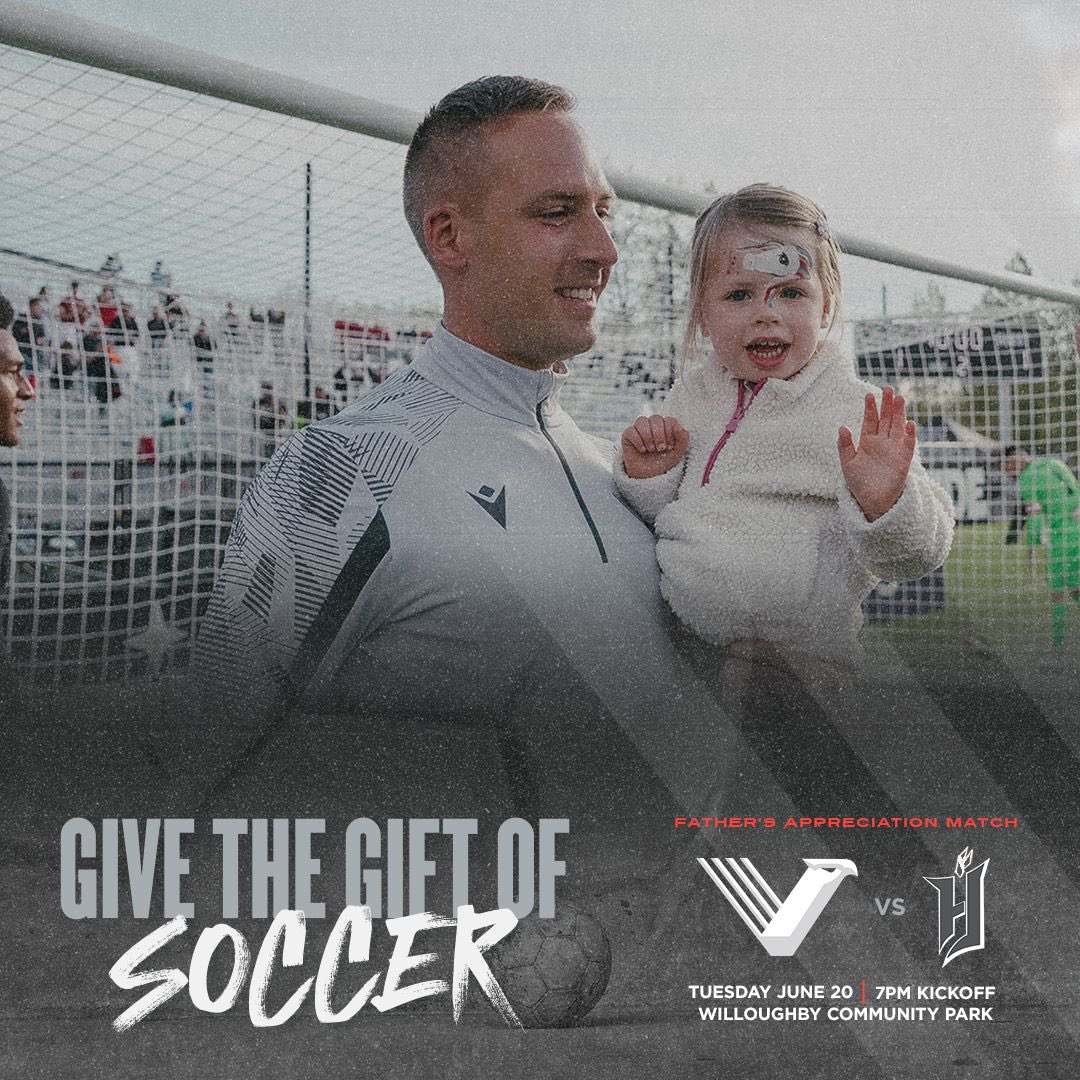 vanfootballclub's tweet image. This Father’s Day give the gift of soccer! 

$1 ticket for Dad when you buy a general admission ticket 🎟️. 

Give your gift on Sunday and make memories on Tuesday! 

🔗 showpass.com/vancouver-foot…

Use code DOLLARDAD in checkout 

#VancouverFC | #CanPL