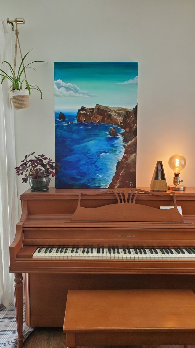 Secret_Daydream's tweet photo. I only have two commission spots left! Contact me now to get that perfect piece for your empty wall. This piece was done with acrylic and based off of a beautiful photograph. 

#commissionsopen #artcommissions #artcollector #commissionartists #traditionalart https://t.co/awcQMqMAi0