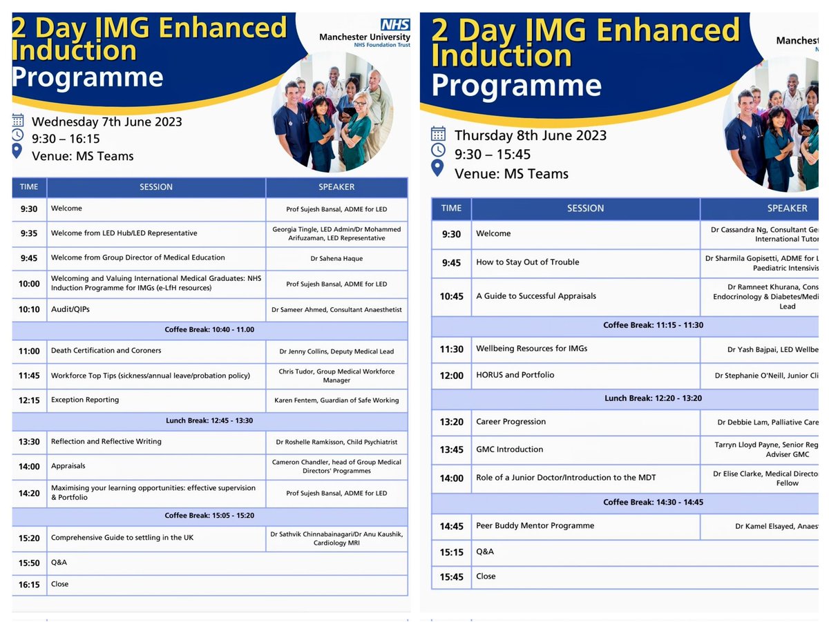 96 IMGs registered for this 2-day enhanced IMG Induction event organised by IMG/LED Hub of @MFTPgrad Thanks to all speakers for your contribution. An Induction event is just a start of our responsibilty towards IMG colleagues for integration, enhanced support & supervision