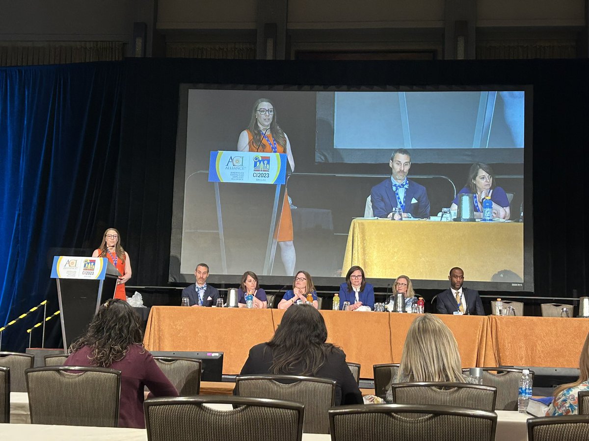 We are here at <a href="/acialliance/">ACIAlliance</a> CI2023 conference and our team is proudly representing the U! 
Today’s presenters include <a href="/SanchezAuD/">Chrisanda Sanchez</a>, Drs. Toledo &amp; Coto. <a href="/mholcomb_aud/">Meredith Holcomb, AuD</a> &amp; Dr. Hoffer moderating incredible sessions.