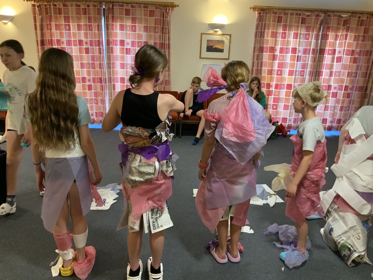 Amazing designs. They had to explain what their source of inspiration was, where they would wear it to and if it was comfy to wear. Who would be your winner?