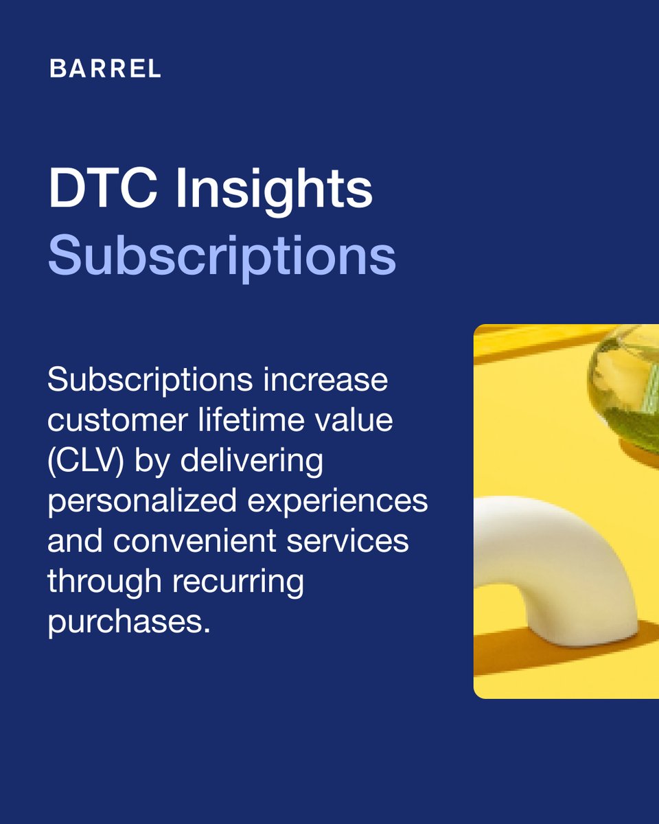 Say goodbye to FOMO and hello to savings 🎁

Here's how subscriptions help to increase customer lifetime value (CLV) 📈

A THREAD 🧵