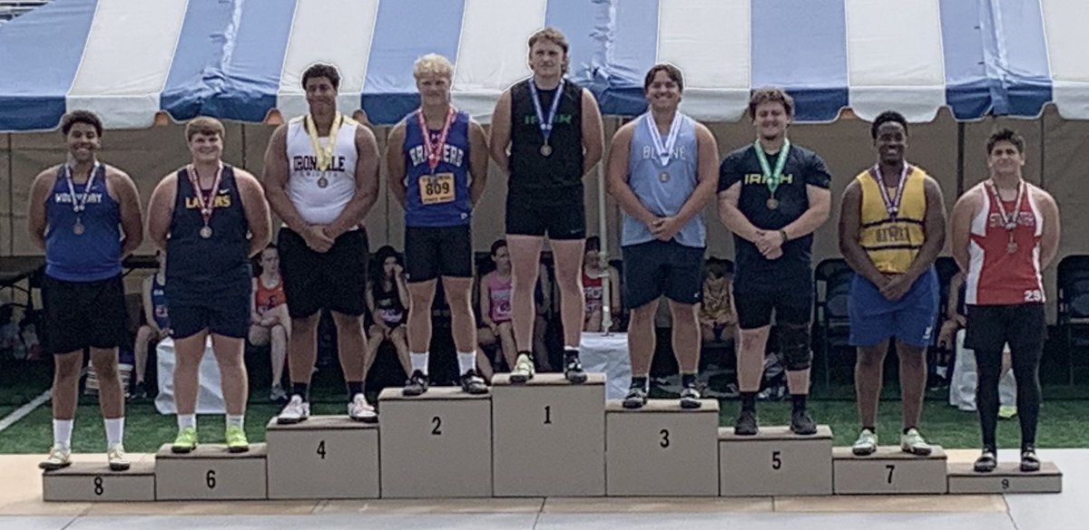 Super proud of this young student-athlete.  The U is getting a great one. 

MSHSL Track &amp; Field Championship    
Boys Shot-put results           6/82023

8th place - Jordan Dunigan - 52’ 8 1/4”
#State #Leader #Coachable #Passion <a href="/JDun1gan7/">Jordan Dunigan</a> <a href="/WHSBoysTrack/">WoodburyBoysTrack</a> <a href="/WHSRoyalPride/">Woodbury Royals</a> 

#