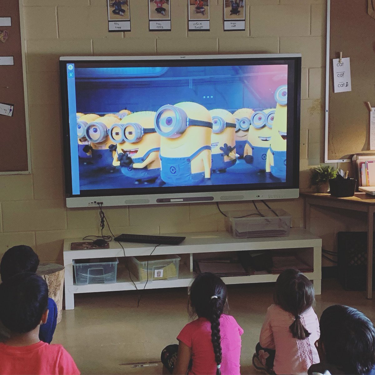 M is for Movie! 🍿

Today we voted on which movie to watch and Despicable Me narrowly beat Sing by just one vote!