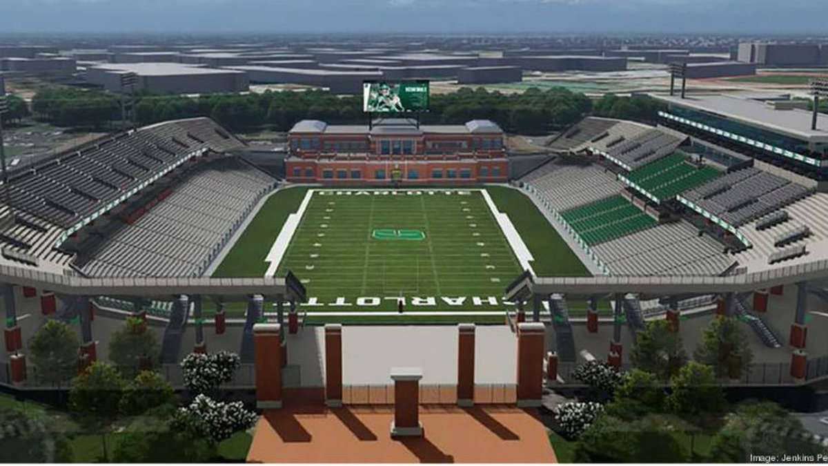 After a great camp and conversation with @CoachDRatliff I am blessed to receive an offer from @CharlotteFTBL #GoNiners @BiffPoggi @whsbulldogsfb @BTownBulls7v7 @C_Perdue4 @QBHitList @QBCountry @QBC_Charlotte @NPCoachJeff