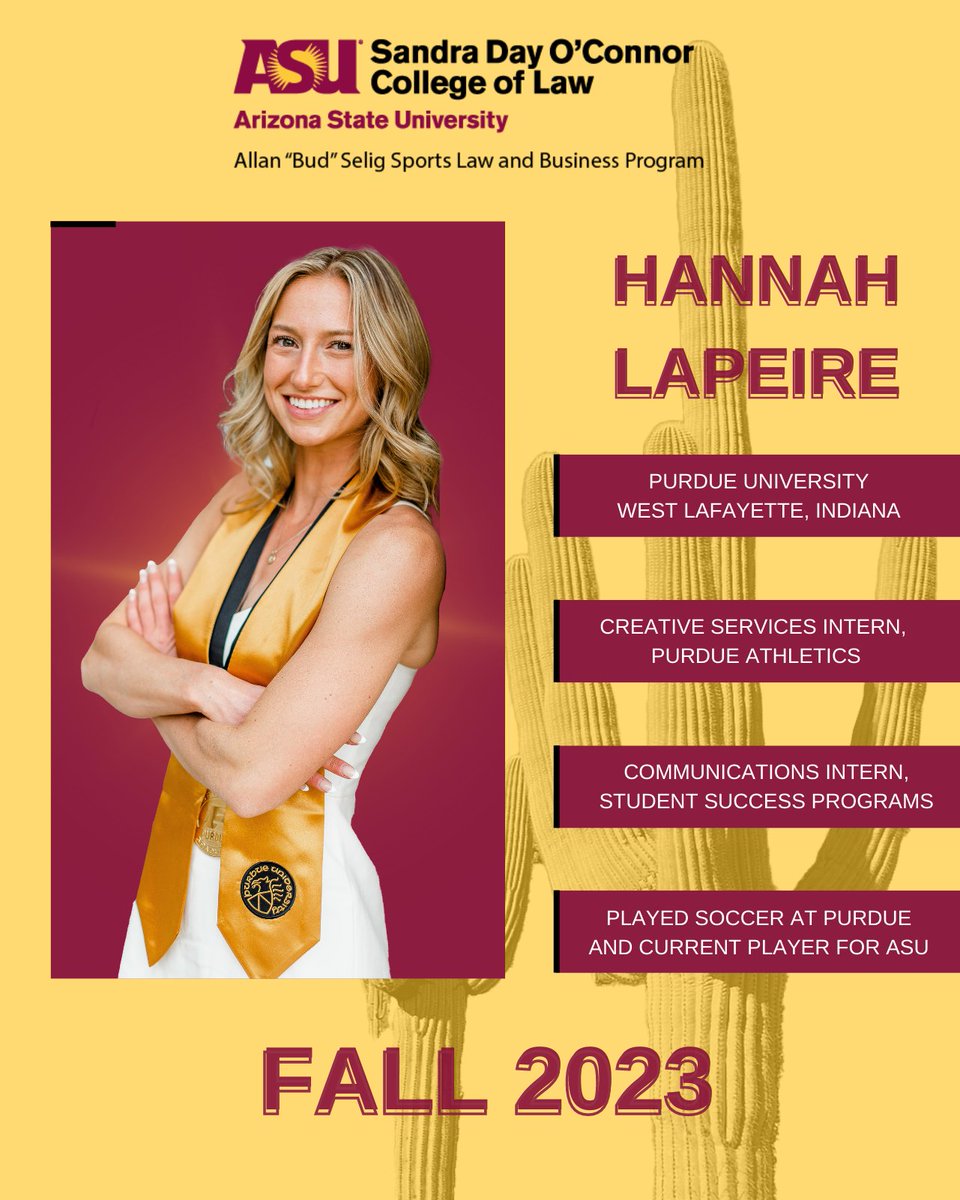 We are excited to announce that <a href="/hannah_lapeire/">Hannah</a> is coming to SLB in the Fall of 2023! 🔱

Give Hannah some SLB love and welcome her to the family! #ForksUp #ASUWelcome