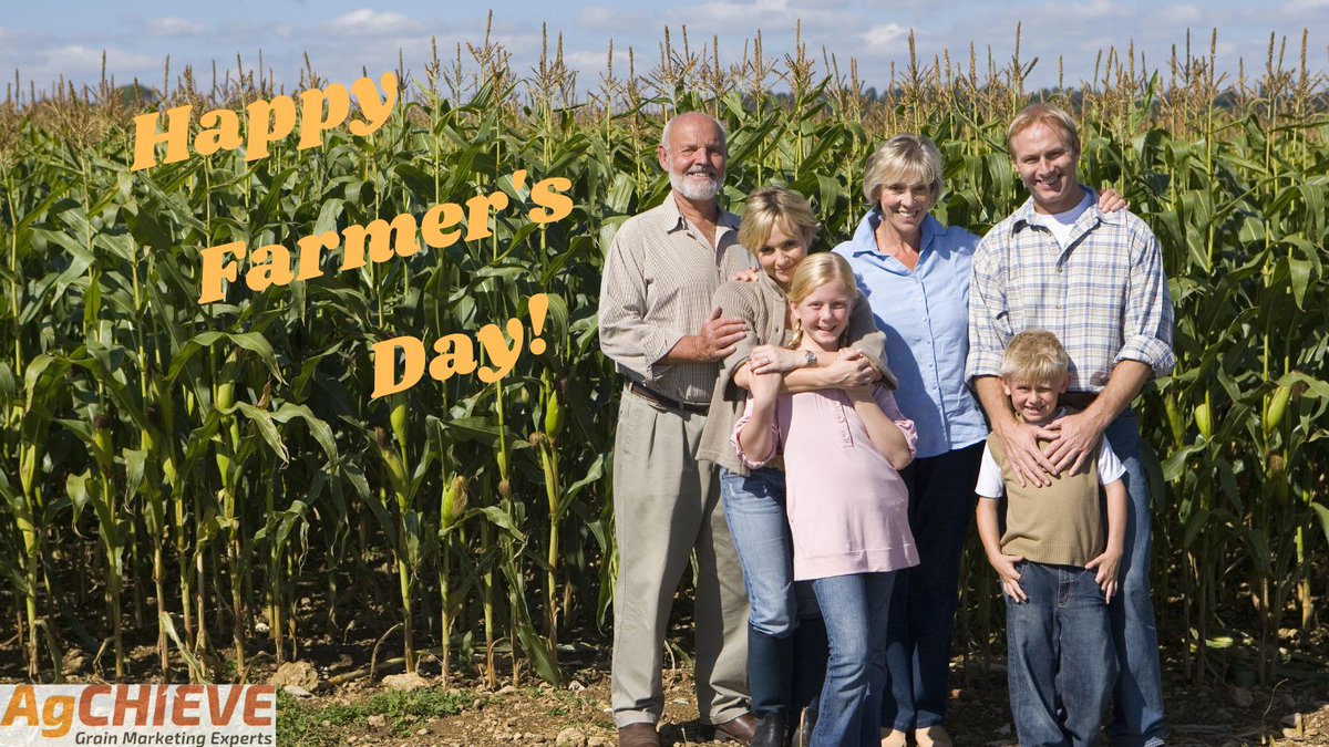 Celebrating farmers today! A huge thank you to all the hard working, dedicated farmers! We appreciate all you do!

#AskAgChieve #WestCdnAg #FarmersDay #FarmersDay2023