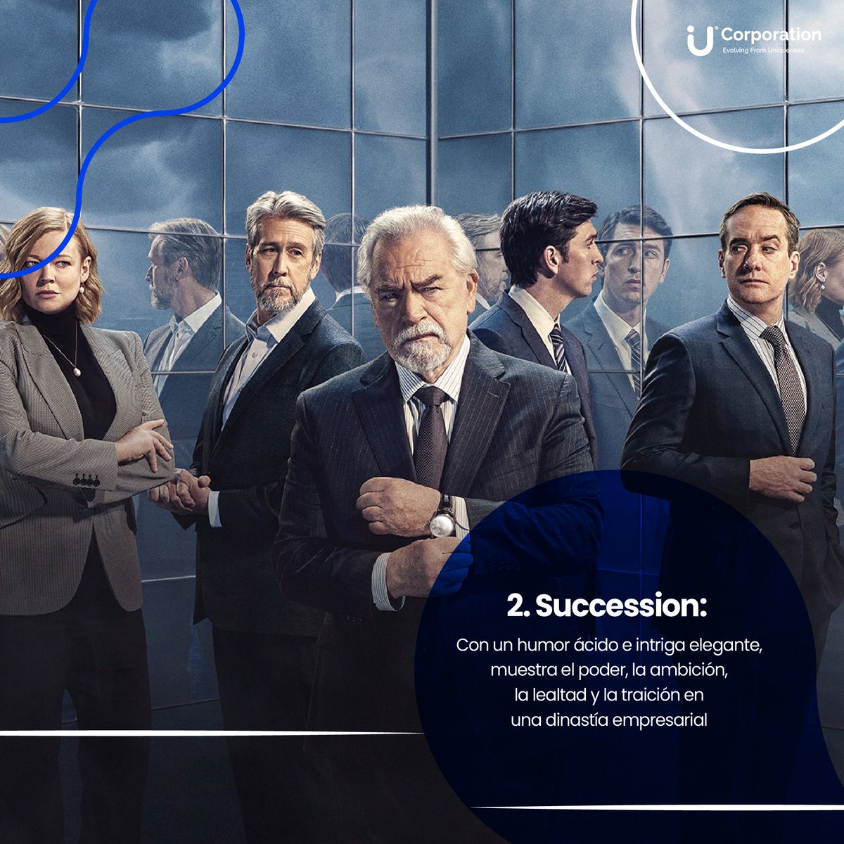 iU_Corp's tweet photo. 🎬 Sumérgete en el fascinante mundo empresarial a través de estas historias cautivadoras y descubre los altibajos emocionantes que enfrentan los personajes en su búsqueda del éxito y la supervivencia 👇  #empresas #series #éxito #éxitolaboral #liderazgo #mundolaboral https://t.co/PJZymrZrRD