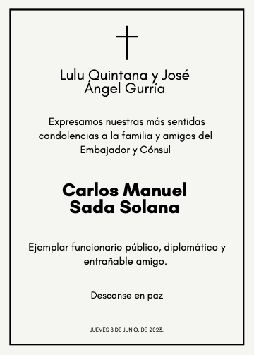 Adiós querido Carlos Manuel, mis condolencias a su familia y amigos.