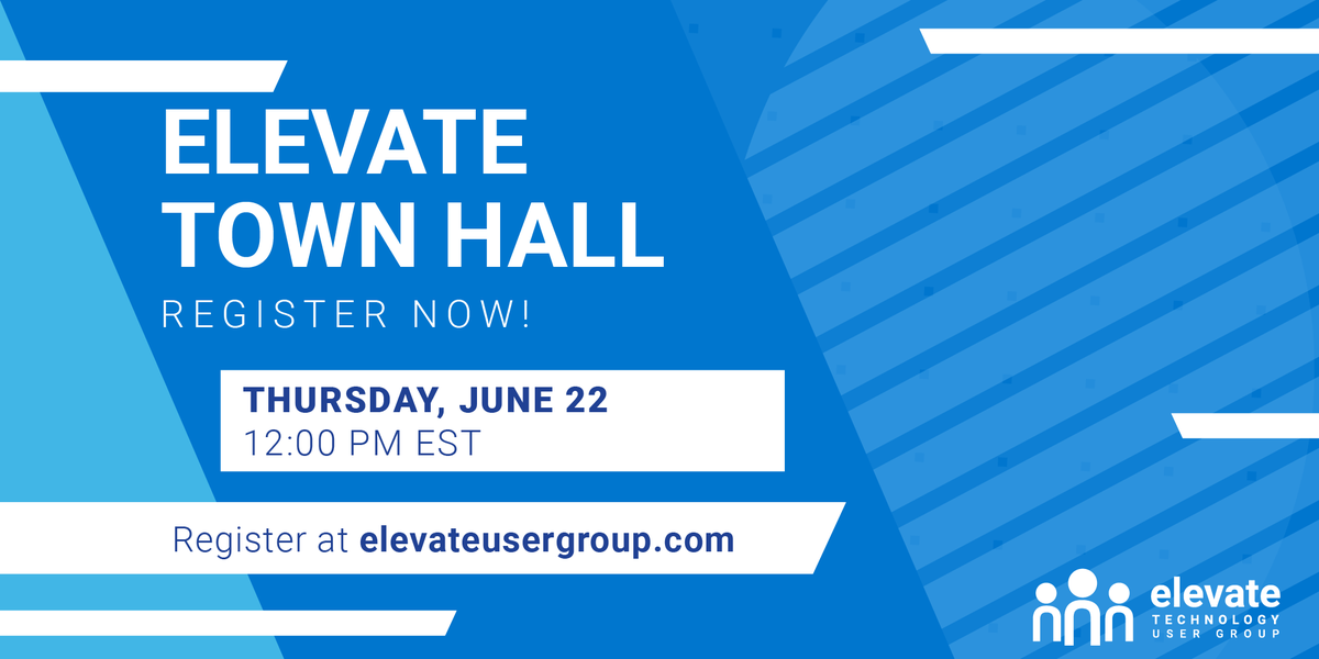 Join the June Community Hour for a Member Town Hall discussion. Hear from the Board of Directors on the recent rebrand, membership updates, and a recap of activities at <a href="/DellTech/">Dell Technologies</a> World. Register at bit.ly/ElevateTownHall.

#ElevateTechUG <a href="/VMware/">VMware</a> <a href="/intel/">Intel</a>