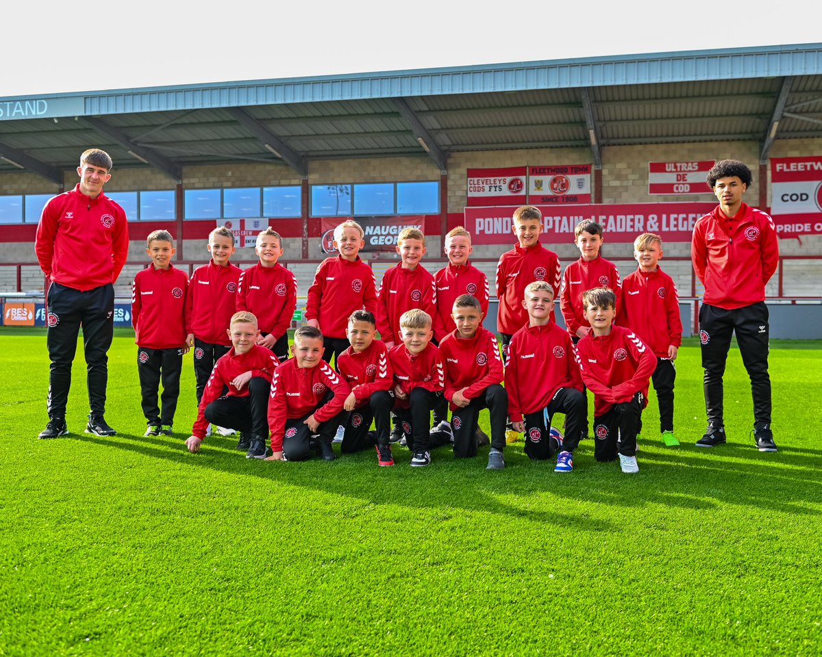 StauntonTurner's tweet photo. Fleetwood Towns Pre-Academy are looking for fixtures for the 23/24 season๐๐ป
@academyftfc
U7s- Grassroots & Private academies
5v5s
U8s Grassroots & Private academies - Pre Christmas
5v5/6v6
Academies - Post Christmas
Games hosted @PoolfootFarm
Interested get in touch โน๏ธ ๐ฑ https://t.co/4WdCCuoxPR