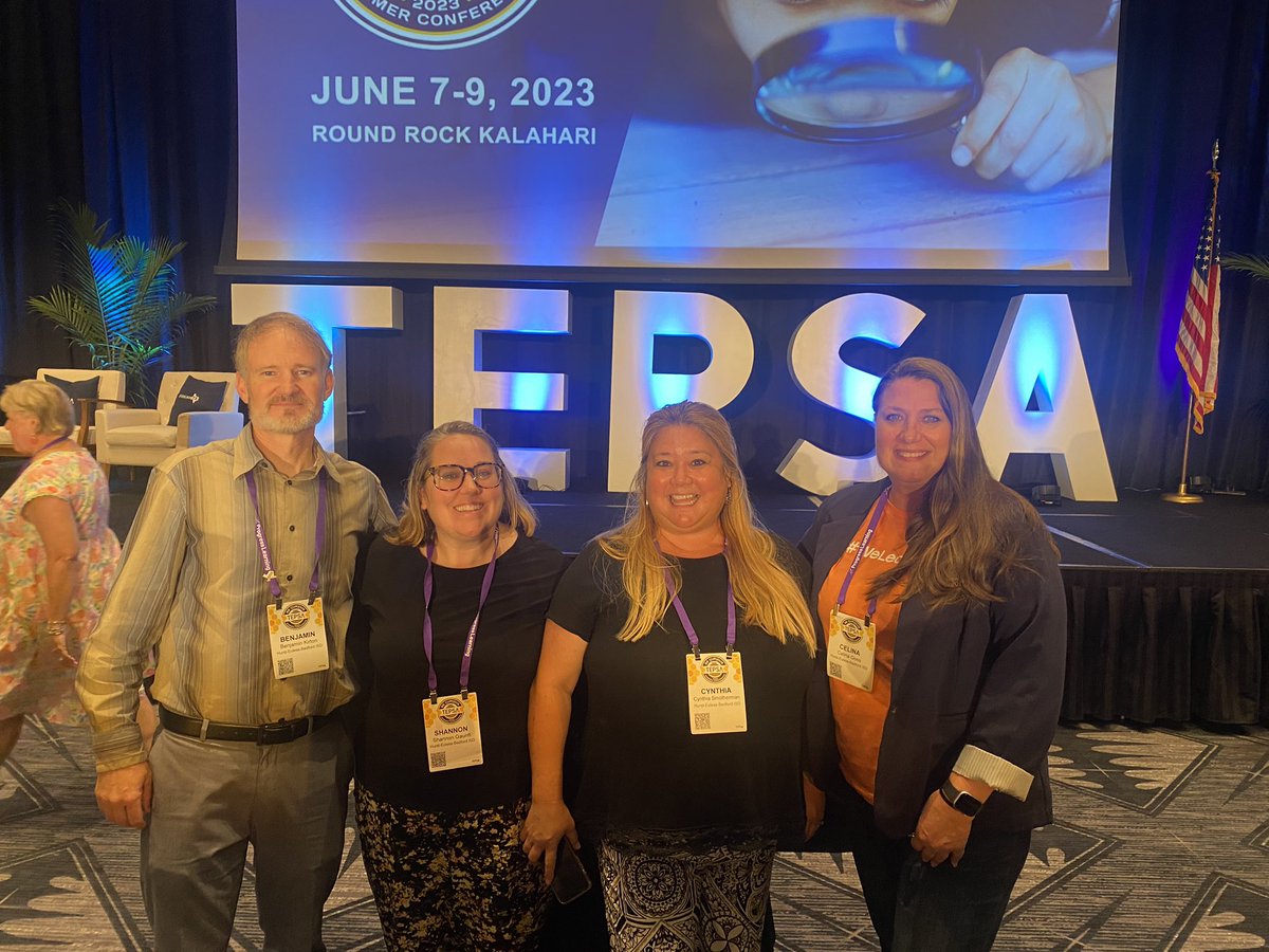 celinagoss's tweet photo. Enjoying learning and fellowship with my HEB colleagues at TEPSA Summer Conference 
#WeLeadTX https://t.co/WmDXyvUoj4