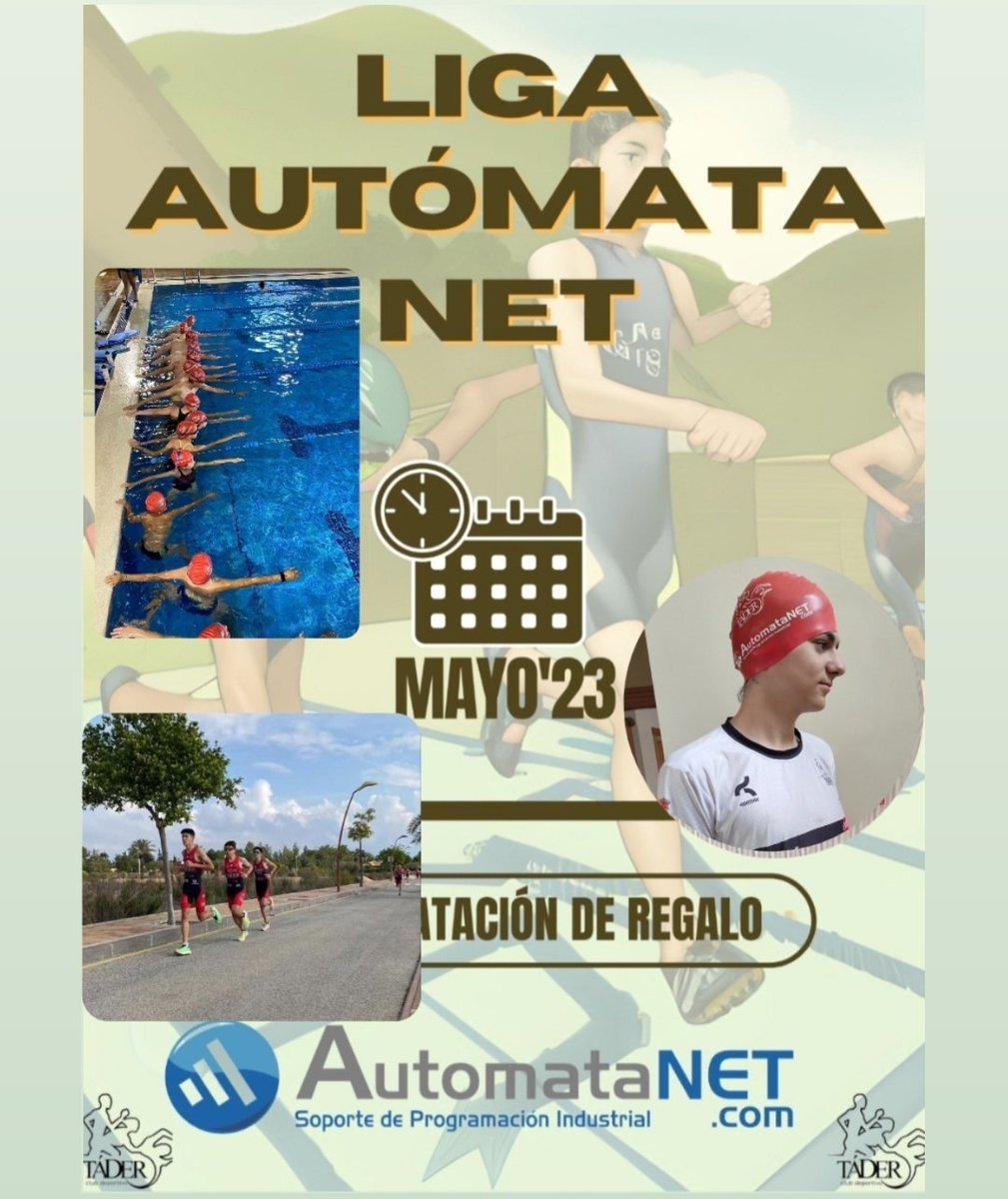 automatanet's tweet photo. El #equipo @tritadermolina ya tiene los ganadores de la competición interna "Liga AutomataNet"👇🏻
https://t.co/fSFJsrrAWj
Estamos muy orgullosos de todos!
Es un placer poder colaborar con el club!
🔵 🏃🏻♂️ 🏊🏻♀️ 🚴🏻 🔵
#Triatlón #AutomataNet #Patrocinador
https://t.co/P9K3s9NhdL https://t.co/kdFfRWoLVE
